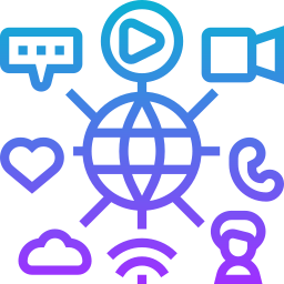 What is social network in Marathi