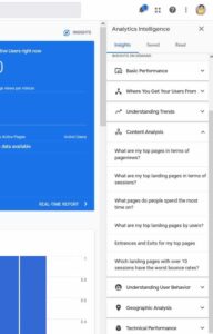 1. Insights-Content Analysis -इन साइट्स रिपोर्टिंग