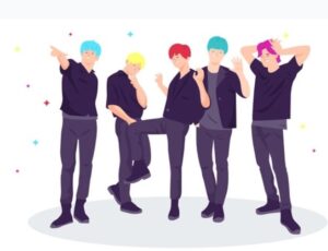 बीटीएस हा एक कोरियन बाँय बँण्ड आहे ज्यात एकूण सात सभासद आहेत. BTS Full Form In Marathi