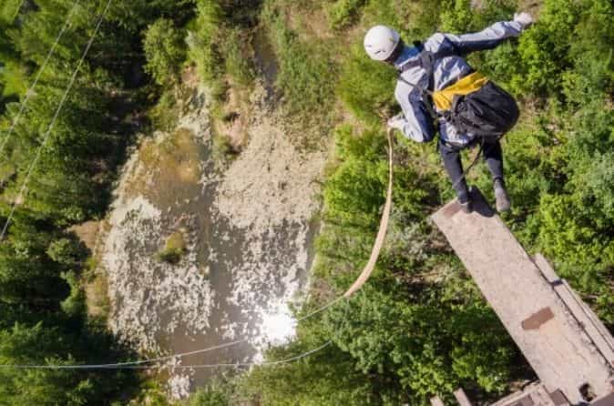 What Is Bungee Jumping Marathi information
