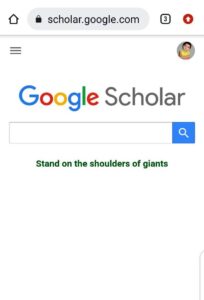 Advantages of using Google Scholar