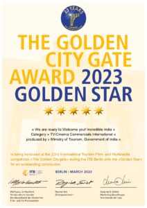 Golden City Gate Tourism Award 2023