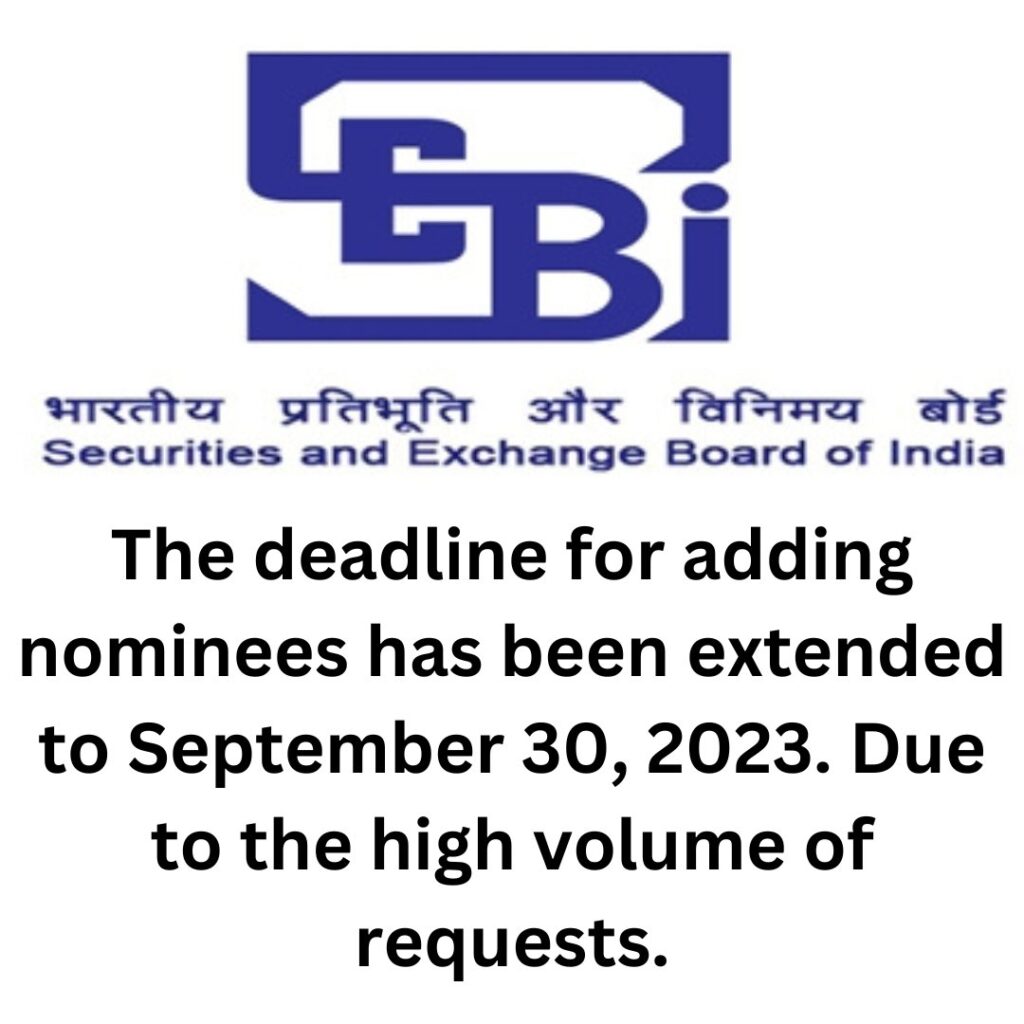 Mutual fund nominee last date extended