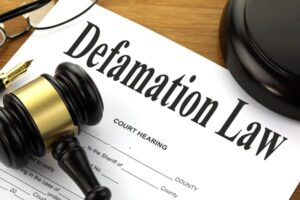 What is a defamation suit? When and how is it filed?