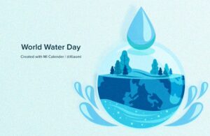 World water day 22 March