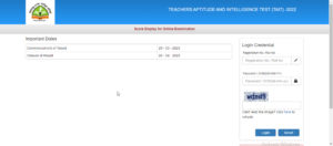 How to download TAIT score card pdf in your mobile