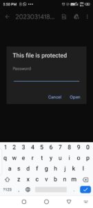 How to remove password from pdf in Marathi