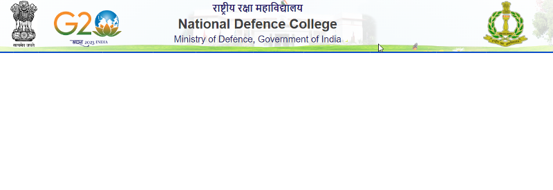National Defence College information in Marathi