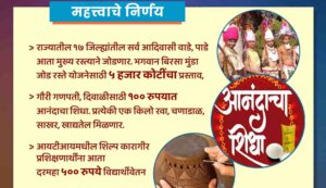 Bhagwan Birsa Munda road scheme information in Marathi