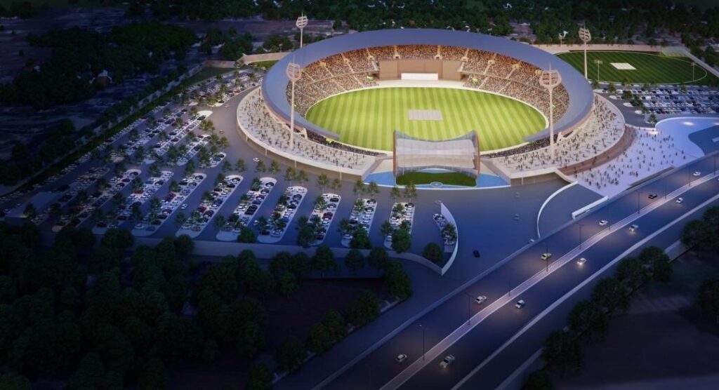 International cricket stadium in Varanasi